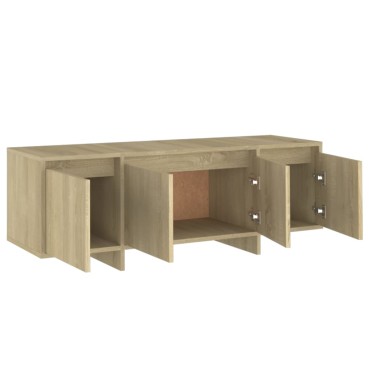 vidaXL Έπιπλο Τηλεόρασης Sonoma Δρυς 120x30x40,5cm Επεξ. Ξύλο