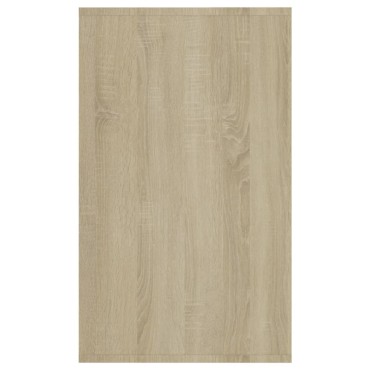 vidaXL Συρταριέρα με 3 Συρτάρια Sonoma Δρυς 120x41x75cm Επεξ. Ξύλο 1 τεμ.