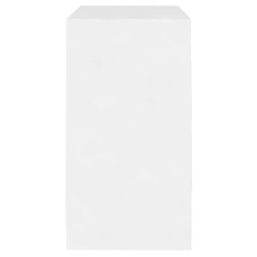 vidaXL Μπουφές Λευκός 70x41x75cm από Επεξεργασμένο Ξύλο 1 τεμ.