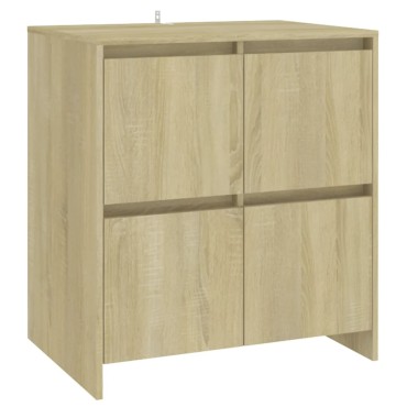 vidaXL Μπουφές Sonoma Δρυς 70x41x75cm από Επεξεργασμένο Ξύλο 1 τεμ.