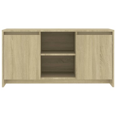 vidaXL Έπιπλο Τηλεόρασης Sonoma Δρυς 102x37,5x52,5cm Επεξεργ. Ξύλο