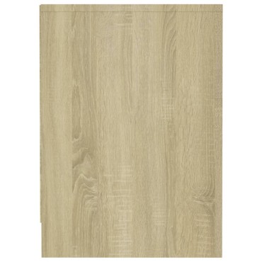vidaXL Έπιπλο Τηλεόρασης Sonoma Δρυς 102x37,5x52,5cm Επεξεργ. Ξύλο