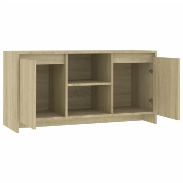vidaXL Έπιπλο Τηλεόρασης Sonoma Δρυς 102x37,5x52,5cm Επεξεργ. Ξύλο