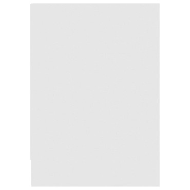 vidaXL Έπιπλο Τηλεόρασης Γυαλ. Λευκό 146,5x35x50cm Επεξεργασμένο Ξύλο