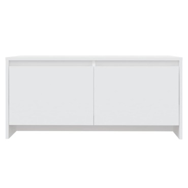 vidaXL Τραπεζάκι Σαλονιού Λευκό 90x50x41,5cm από Επεξ. Ξύλο 1 τεμ.