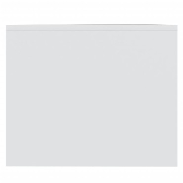 vidaXL Τραπεζάκι Σαλονιού Λευκό 90x50x41,5cm από Επεξ. Ξύλο 1 τεμ.