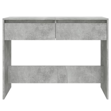vidaXL Τραπεζάκι κονσόλα Γκρι Σκυρ. 100x35x76,5cm Επεξεργασμένο Ξύλο 1 τεμ.