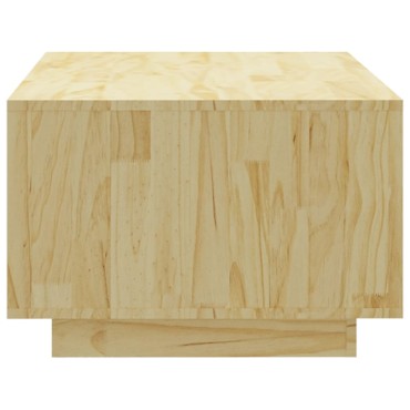 vidaXL Τραπεζάκι Σαλονιού 110x50x33,5cm από Μασίφ Ξύλο Πεύκου 1 τεμ.