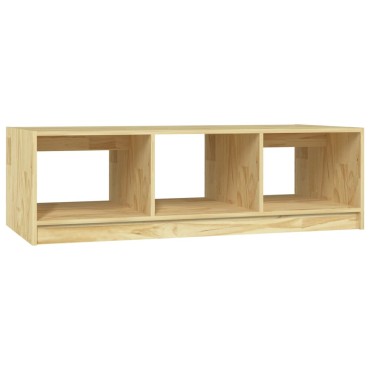 vidaXL Τραπεζάκι Σαλονιού 110x50x34cm από Μασίφ Ξύλο Πεύκου 1 τεμ.