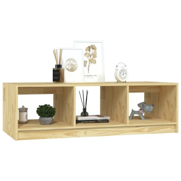 vidaXL Τραπεζάκι Σαλονιού 110x50x34cm από Μασίφ Ξύλο Πεύκου 1 τεμ.