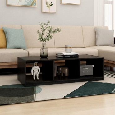 vidaXL Τραπεζάκι Σαλονιού 110x50x34cm από Μασίφ Ξύλο Πεύκου 1 τεμ.
