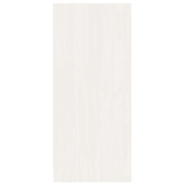 vidaXL Μπουφές Λευκός 70x33x76cm από Μασίφ Ξύλο Πεύκου 1 τεμ.
