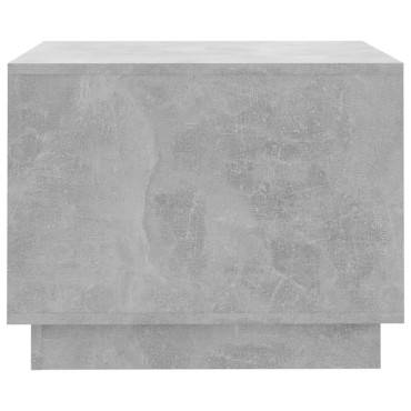 vidaXL Τραπεζάκι Σαλονιού Γκρι Σκυρ. 55x55x43cm Επεξεργασμένο Ξύλο 1 τεμ.