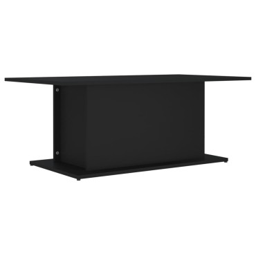 vidaXL Τραπεζάκι Σαλονιού Μαύρο 102x55,5x40cm Επεξεργ. Ξύλο 1 τεμ.