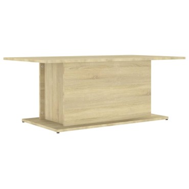 vidaXL Τραπεζάκι Σαλονιού Sonoma Δρυς 102x55,5x40cm Επεξεργ. Ξύλο 1 τεμ.