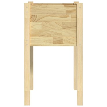 vidaXL Ζαρντινιέρες 2 τεμ. 40 x 40 x 70 εκ. από Μασίφ Ξύλο Πεύκου