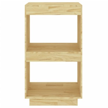 vidaXL Βιβλιοθήκη 40x35x71cm από Μασίφ Ξύλο Πεύκου 1 τεμ.