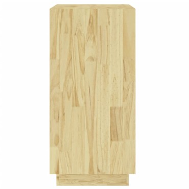 vidaXL Βιβλιοθήκη 40x35x71cm από Μασίφ Ξύλο Πεύκου 1 τεμ.