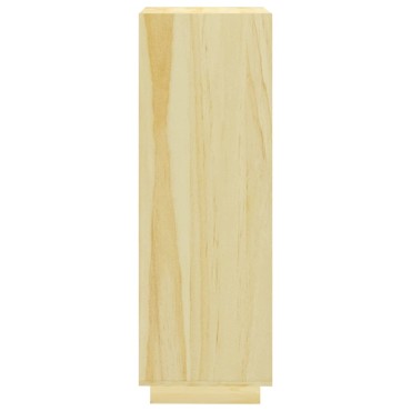 vidaXL Βιβλιοθήκη/Διαχωριστικό Χώρου 40x35x103cm Μασίφ Ξύλο Πεύκου 1 τεμ.