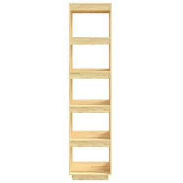 vidaXL Βιβλιοθήκη/Διαχωριστικό Χώρου 40x35x167cm Μασίφ Ξύλο Πεύκου 1 τεμ.