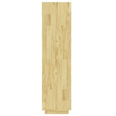 vidaXL Βιβλιοθήκη/Διαχωριστικό Χώρου 60x35x135cm Μασίφ Ξύλο Πεύκου 1 τεμ.