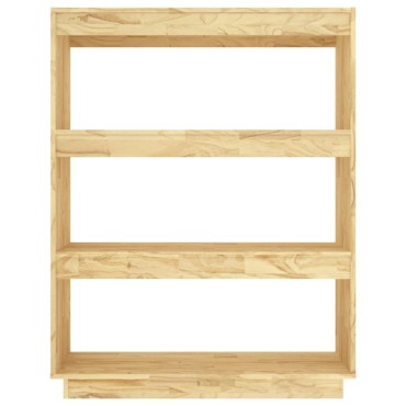 vidaXL Βιβλιοθήκη/Διαχωριστικό Χώρου 80x35x103cm Μασίφ Ξύλο Πεύκου 1 τεμ.