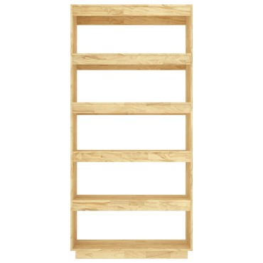 vidaXL Βιβλιοθήκη/Διαχωριστικό Χώρου 80x35x167cm Μασίφ Ξύλο Πεύκου 1 τεμ.