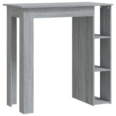 vidaXL Τραπέζι Κονσόλα Γκρι Sonoma 102x50x103,5cm από Επεξεργ. Ξύλο 1 τεμ.