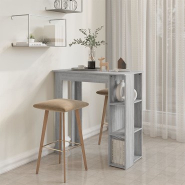 vidaXL Τραπέζι Κονσόλα Γκρι Sonoma 102x50x103,5cm από Επεξεργ. Ξύλο 1 τεμ.