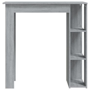 vidaXL Τραπέζι Κονσόλα Γκρι Sonoma 102x50x103,5cm από Επεξεργ. Ξύλο 1 τεμ.