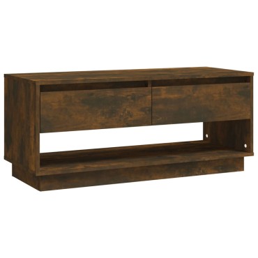 vidaXL Έπιπλο Τηλεόρασης Καπνιστή Δρυς 102x41x44cm Επεξ. Ξύλο