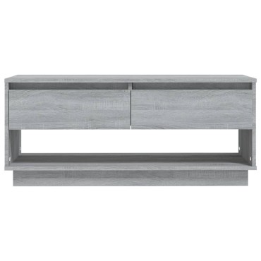vidaXL Έπιπλο Τηλεόρασης Γκρι Sonoma 102x41x44cm από Επεξεργ. Ξύλο