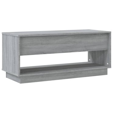 vidaXL Έπιπλο Τηλεόρασης Γκρι Sonoma 102x41x44cm από Επεξεργ. Ξύλο