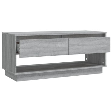 vidaXL Έπιπλο Τηλεόρασης Γκρι Sonoma 102x41x44cm από Επεξεργ. Ξύλο
