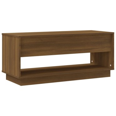 vidaXL Έπιπλο Τηλεόρασης Καπνιστή Δρυς 102x41x44cm Επεξεργασμένο Ξύλο
