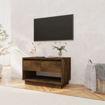 vidaXL Έπιπλο Τηλεόρασης Καπνιστή Δρυς 70x41x44cm Επεξ. Ξύλο
