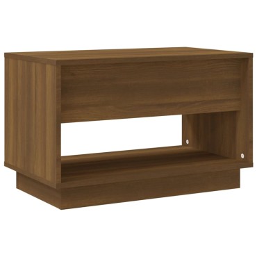 vidaXL Έπιπλο Τηλεόρασης Καφέ Δρυς 70x41x44cm Επεξεργασμένο Ξύλο