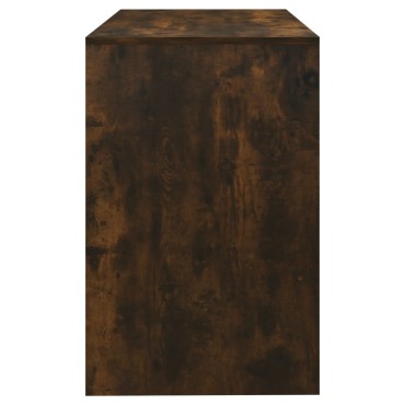 vidaXL Γραφείο Καπνιστή Δρυς 101x50x76,5cm από Μοριοσανίδα 1 τεμ.