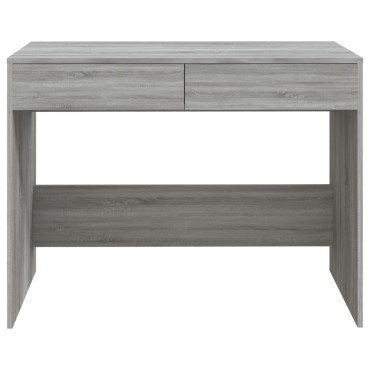 vidaXL Γραφείο Γκρι Sonoma 100x50x76,5cm από Επεξεργασμένο Ξύλο 1 τεμ.