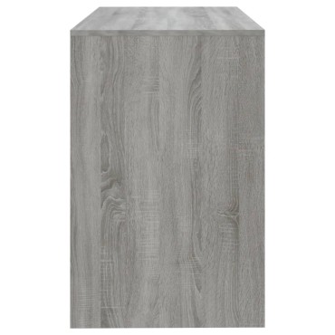 vidaXL Γραφείο Γκρι Sonoma 100x50x76,5cm από Επεξεργασμένο Ξύλο 1 τεμ.