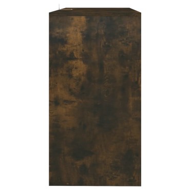 vidaXL Τραπέζι Κονσόλα Καπνιστή Δρυς 89x41x76,5cm Επεξεργασμένο Ξύλο 1 τεμ.