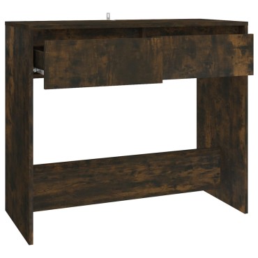 vidaXL Τραπέζι Κονσόλα Καπνιστή Δρυς 89x41x76,5cm Επεξεργασμένο Ξύλο 1 τεμ.