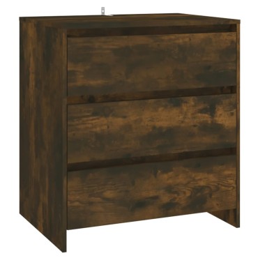 vidaXL Μπουφές Καπνιστή Δρυς 70x41x75cm από Επεξεργασμένο Ξύλο 1 τεμ.