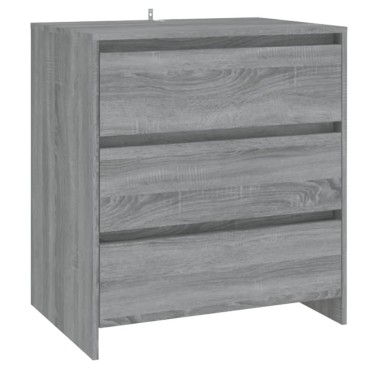 vidaXL Μπουφές Γκρι Sonoma 70x41x75cm από Επεξεργασμένο Ξύλο 1 τεμ.
