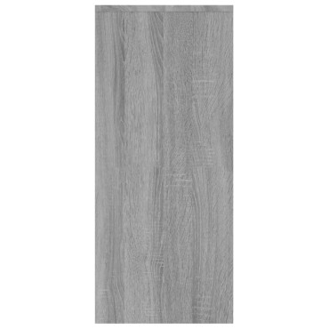 vidaXL Μπουφές Γκρι Sonoma 102x33x75cm από Επεξεργασμένο Ξύλο 1 τεμ.