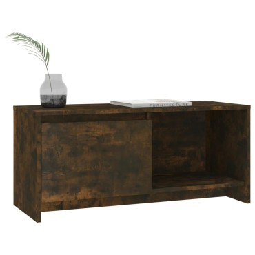 vidaXL Έπιπλο Τηλεόρασης Καπνιστή Δρυς 90x35x40cm Επεξ. Ξύλο