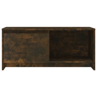 vidaXL Έπιπλο Τηλεόρασης Καπνιστή Δρυς 90x35x40cm Επεξ. Ξύλο