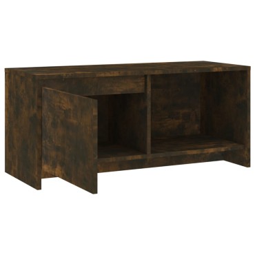 vidaXL Έπιπλο Τηλεόρασης Καπνιστή Δρυς 90x35x40cm Επεξ. Ξύλο