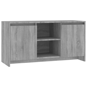 vidaXL Έπιπλο Τηλεόρασης Γκρι Sonoma 102x37,5x52,5cm από Επεξ. Ξύλο