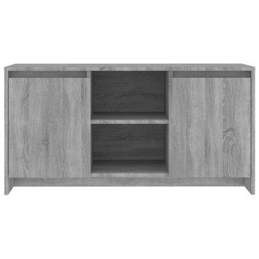 vidaXL Έπιπλο Τηλεόρασης Γκρι Sonoma 102x37,5x52,5cm από Επεξ. Ξύλο